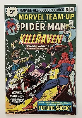 Buy Marvel Team-up #45. May 1976. Marvel. Vf. Spider-man! Killraven! Martian Masters • 6.50£