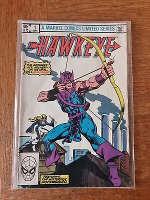 Buy Hawkeye Limited Series Issue #1 Marvel Comics 1983 • 10£