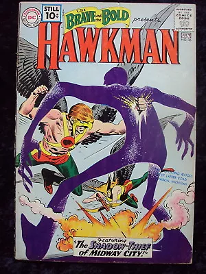 Buy Brave & The Bold #36 Hawkman App 1st Shadow Thief!! Dc Comics Silver Age  • 92.49£