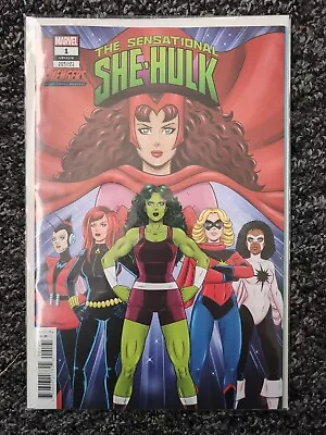 Buy Marvel Comic Sensational She-Hulk #1 Avengers 60th Variant First Print Brand New • 0.99£