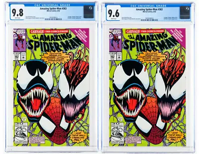 Buy The Amazing Spider-Man #363 CGC.9.8 This Issue Only ( 1992). Carnage, Venom,  • 235£