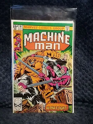 Buy Machine Man #18 (Dec 1980, Marvel) Alpha Flight, Wendigo VF/NM • 2.99£