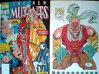 Buy First Appearance Deadpool New Mutants 98 100 Italian Edition 1994 Very Fine + • 90£
