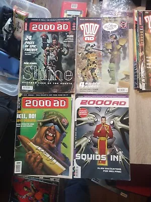 Buy 2000 AD Comica Bundle Set Of 8comics In Total - Condition See Photos - Lot 2 • 5.55£