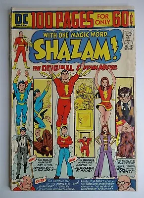 Buy DC Comics Shazam! #12 The Original Captain Marvel 100 Page Giant VF- 7.5 • 14.46£