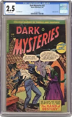 Buy Dark Mysteries #22 CGC 2.5 1955 4135810009 • 193.70£