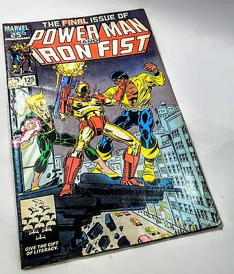 Buy Power Man And Iron Fist #125 1986 Final Issue | Luke Cage | Danny Rand • 13.43£