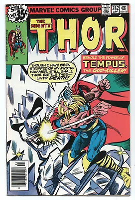 Buy THOR, THE MIGHTY 282 - 1st APP TIME KEEPERS (BRONZE AGE 1979) - 7.5 • 15.82£