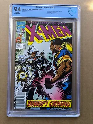 Buy Uncanny X-Men 283 CBCS 9.4 (not CGC) - 1st Full Appearance Of Bishop NEWSSTAND! • 23.65£