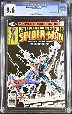 Buy Spectacular Spider-man #38 Cgc 9.6 Morbius Sal Buscema White Pages 5015 • 65.04£