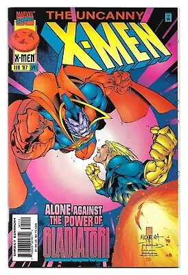 Buy Uncanny X-Men #341 (Vol 1) : VF+ :  When Strikes A Gladiator!  : Gladiator • 1.50£