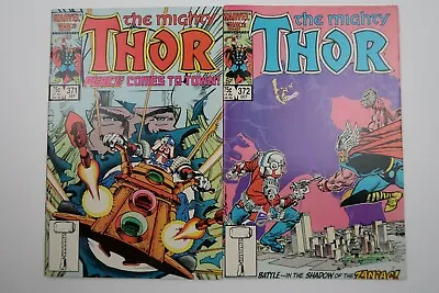 Buy Thor #371 & #372 1st Justice Peace & Time Variance Authority TVA HQ MCU VF/VF+ • 18.94£