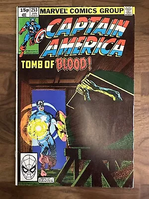 Buy Captain America #253 ***byrne Art, Baron Blood App*** (grade Vf/nm) • 12.95£