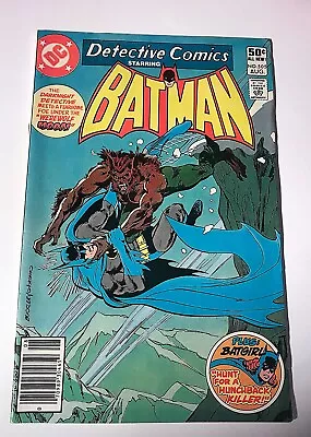Buy Detective Comics #505, Aug '81, Batman, Werewolf, Batgirl, Fine+, $5.99, NICE! • 4.74£