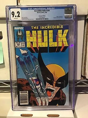Buy Incredible Hulk 340 CGC 9.2 WHITE PAGES  Mcfarlane Cover 🔥🔥⚡️⚡️ • 209.51£