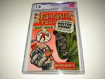 Buy Fantastic Four #16 CGC 7.0 Restored C-2 S. Color Touch  IST Ant-Man Crossover    • 438.35£
