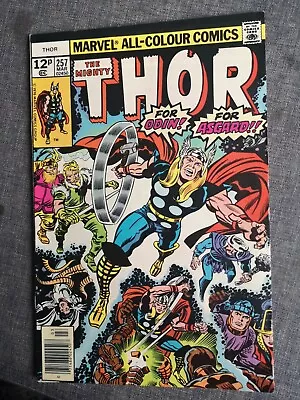 Buy Thor 257 Classic Marvel Comics  Collectors Item Superheroes  • 4£