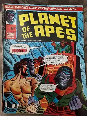 Buy Planet Of The Apes UK Marvel #7 Dracula Lives • 4£