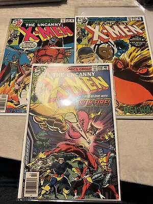 Buy Uncanny X-Men #115 #116 117 118 - Sauron Appearance Marvel Comics 1978 • 88.47£
