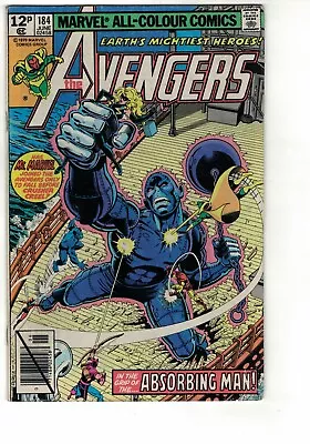 Buy Avengers #184 Absorbing Man App John Byrne Art  Direct Edition Vf+ 8.5 • 4£