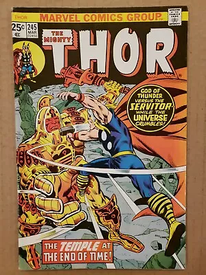 Buy Thor #245 1st Appearance Of He Who Remains Loki TVA 1975 VF- • 39.52£