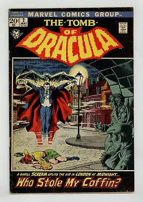 Buy Tomb Of Dracula #2 VG- 3.5 1972 • 32.78£