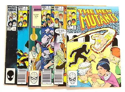 Buy Marvel The New Mutants Annual Comics Issues 1-9 • 3.39£