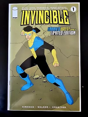 Buy Invincible #1 Larry's Wonderful World Of Comics Limited Edition W/ Top Loader • 119.49£