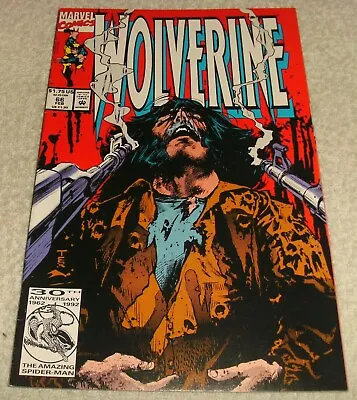 Buy Marvel Comics Wolverine 1989 # 66 Vf/vf+ • 3£