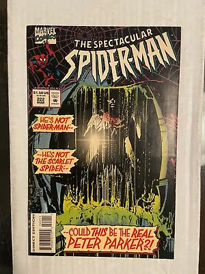 Buy Spectacular Spider-Man #222 Comic Book  1st App Spidercide • 1.81£