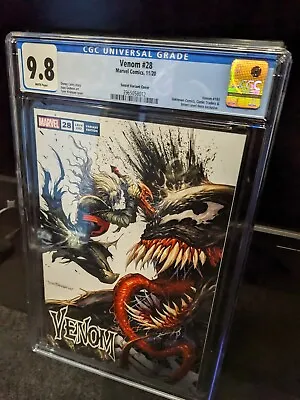 Buy Venom #28 CGC Graded 9.8 Marvel 2020 Kirkham Secret Variant Cover Comic Book. • 70£