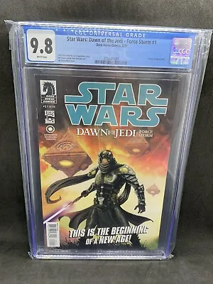 Buy Star Wars DAWN OF THE JEDI Force Storm 1 CGC 9.8 First Print Dark Horse NM/MT • 236.62£