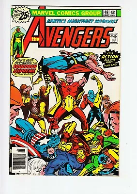 Buy The Avengers #148 June 1976 Squadron Supreme Bronze-Age Marvel VFNM 1st Print • 7.91£