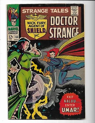Buy Strange Tales 150 - Vg+ 4.5 - 1st John Buscema's Art At Marvel - 1st Umar (1966) • 29.65£