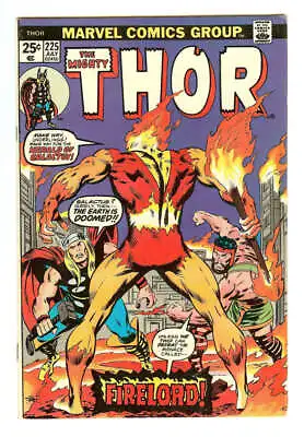 Buy Thor #225 5.0 Q // 1st Appearance Of Firelord Marvel Comics 1974 • 49.09£