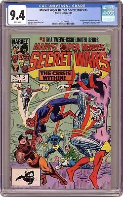 Buy Marvel Super Heroes Secret Wars #3D CGC 9.4 1984 4139770008 • 34.26£