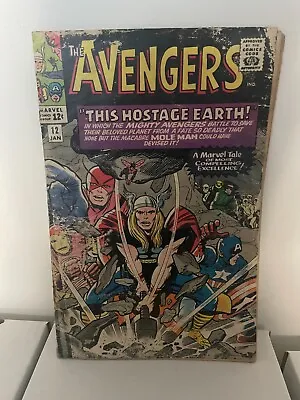 Buy Avengers #12 FR 1.0 1965 • 11.92£
