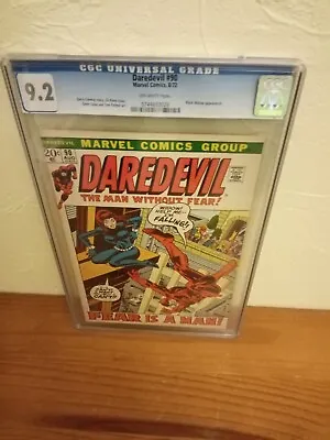 Buy MARVEL COMICS DAREDEVIL VOL 1 #90, AUG 1972 US 20c   FEAR IS A MAN   CGC 9.2 NM- • 129.99£