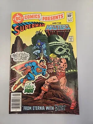 Buy DC Comics Presents #47 Newsstand - 1st He-Man & Skeletor, 1st MOTU (1982) • 111.92£