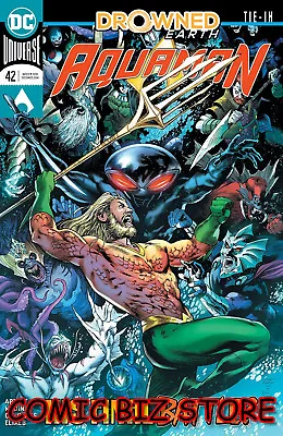 Buy Aquaman #42 (2018) 1st Print Drowned Earth Dc Universe Main Cvr Bagged & Boarded • 3.99£