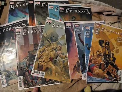 Buy Eternals 1 To 12 Marvel Comics 2021 Series Lot, Kieron Gillen, Esad Ribic,Thanos • 35£