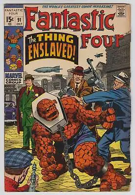 Buy L8822: Fantastic Four #91, Vol 1, VG Condition • 15.89£