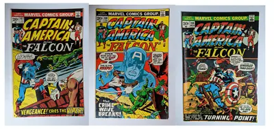 Buy Captain America # 157-159  1972 Marvel Comics Bronze Age Falcon Vfn • 24.33£