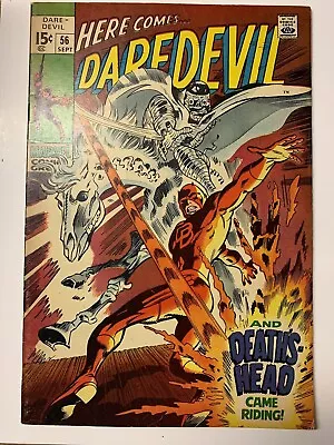 Buy Daredevil #56/Silver Age Marvel Comic Book/1st Death’s Head/VG-FN • 20.60£