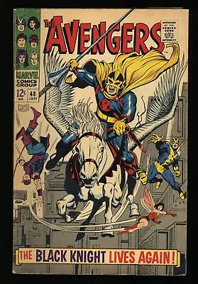 Buy Avengers #48 VG/FN 5.0 1st Appearance Black Knight! Tuska Cover! Marvel 1968 • 88.66£