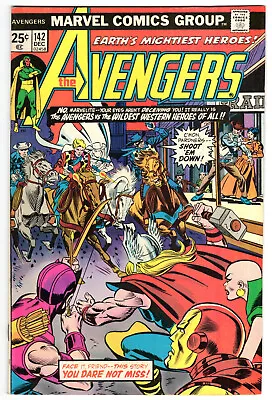 Buy Avengers #142 Very Fine-Near Mint 9.0 Thor Hawkeye Iron Man 1975 • 19.75£