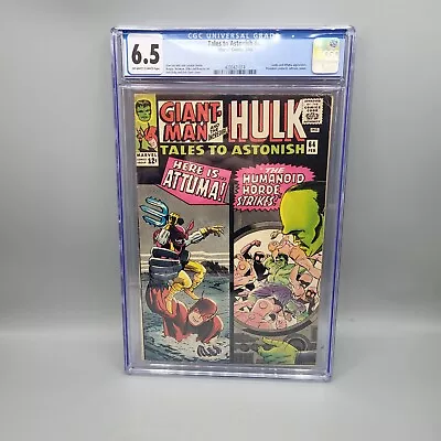 Buy Marvel Tales To Astonish #64 CGC 6.5 1st LEADER Cover & 2nd App Of Attuma! 1965 • 118.58£