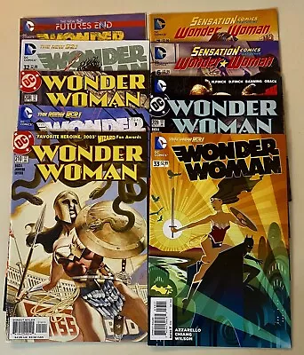 Buy Wonder Woman Lot Of 10 DC Comic Books • 23.71£