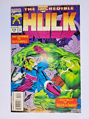 Buy The Incredible Hulk   #419   Fine/vf      Combine Shipping  Bx2474 • 1.58£