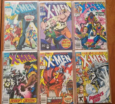 Buy Lot Of The Uncanny X-men #273-285 6 Issues Marvel 1991 Vf-nm • 45.53£